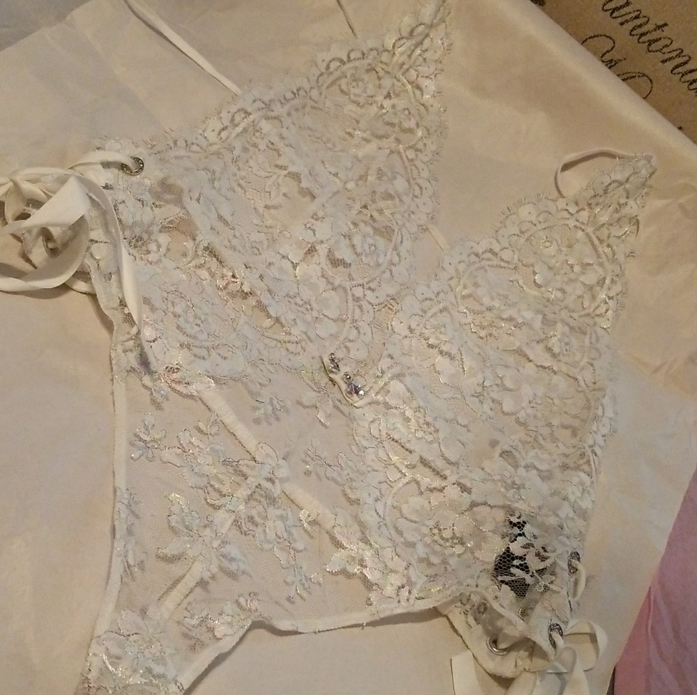 Victoria Secret designer rainbow foil TEDDY ONLY